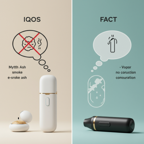 IQOS Hakkında Yanılgılar ve Gerçekler: Doğru Bilinen Yanlışlar hakkında bilgi