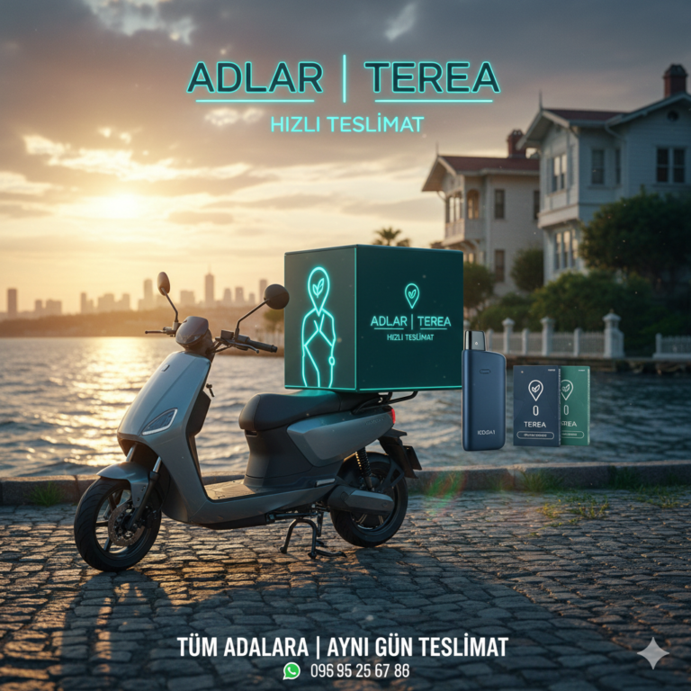 Adalar IQOS Iluma ve Terea hızlı teslimat hizmeti, Büyükada, Heybeliada ve Kınalıada tütün ısıtıcı cihaz paket servisi